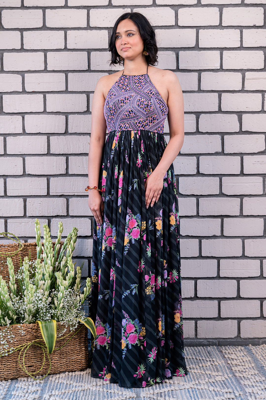 Bella Georgette Gown