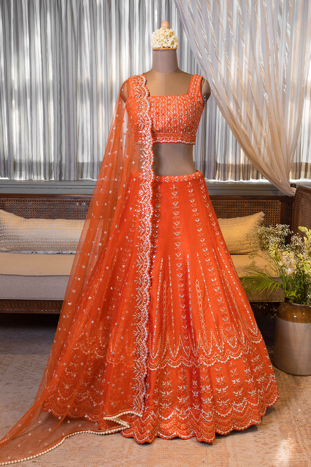 NEELA IN ORANGE