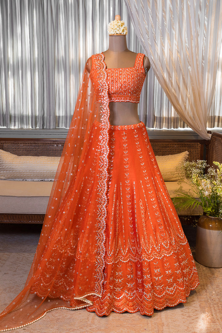 NEELA IN ORANGE