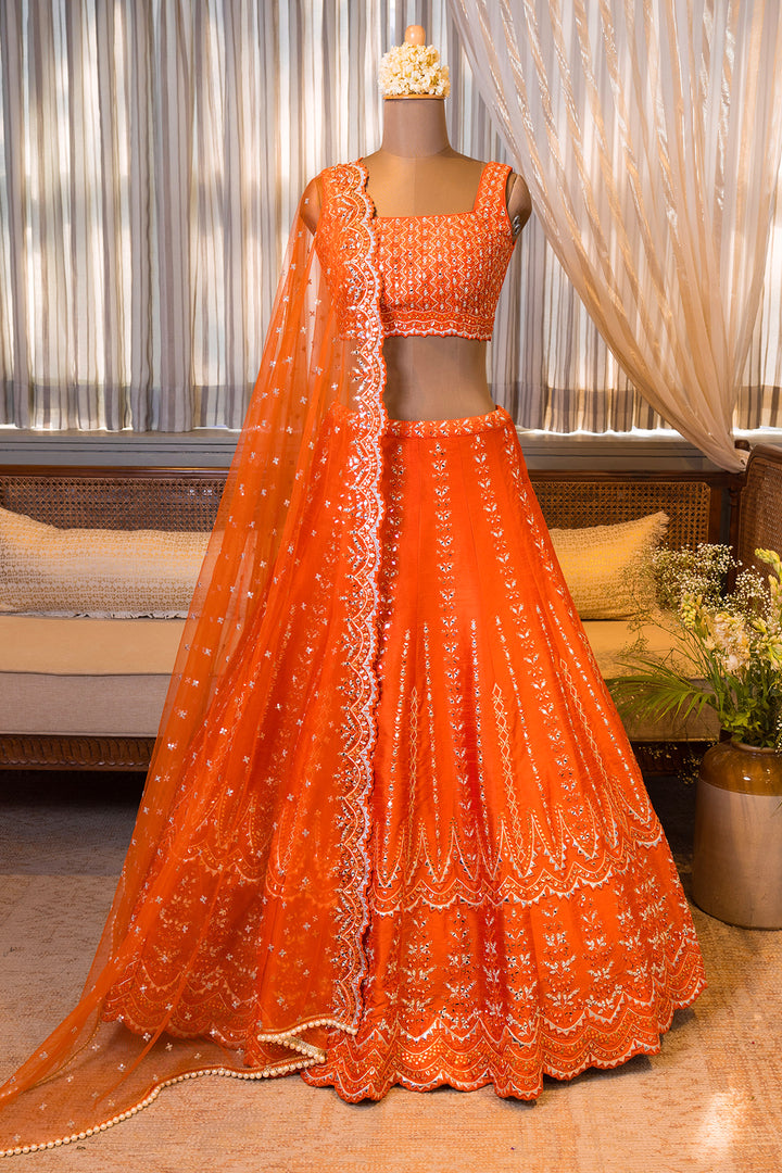 NEELA IN ORANGE