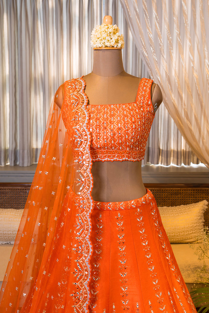 NEELA IN ORANGE
