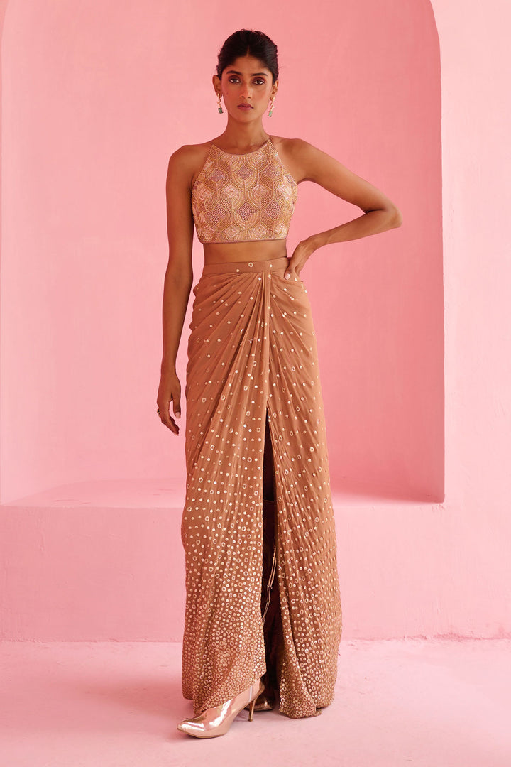 NOOR SLIT SKIRT
