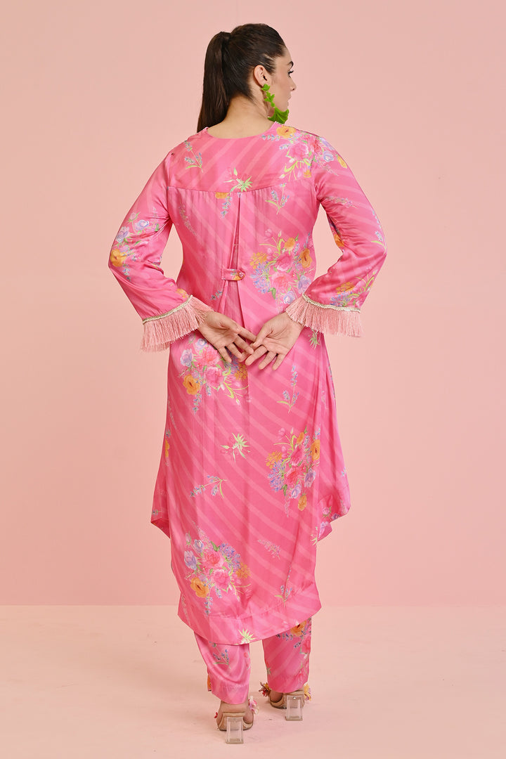 Rosetta Satin Kurta Set