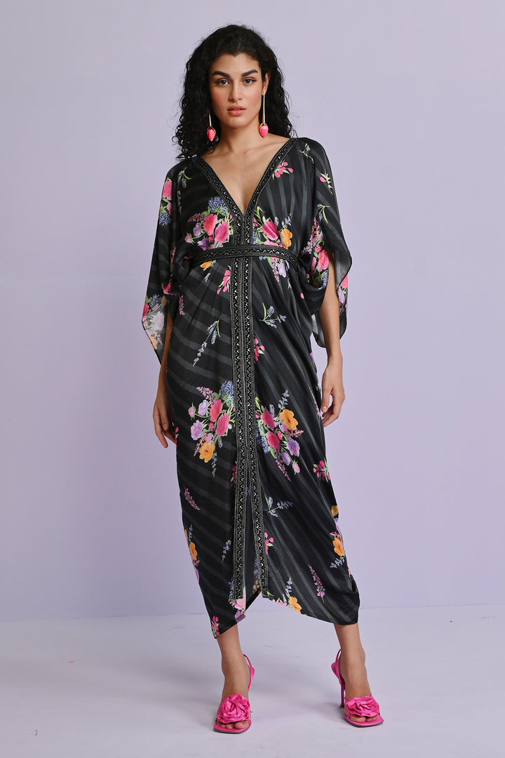 Bella Satin Kaftan