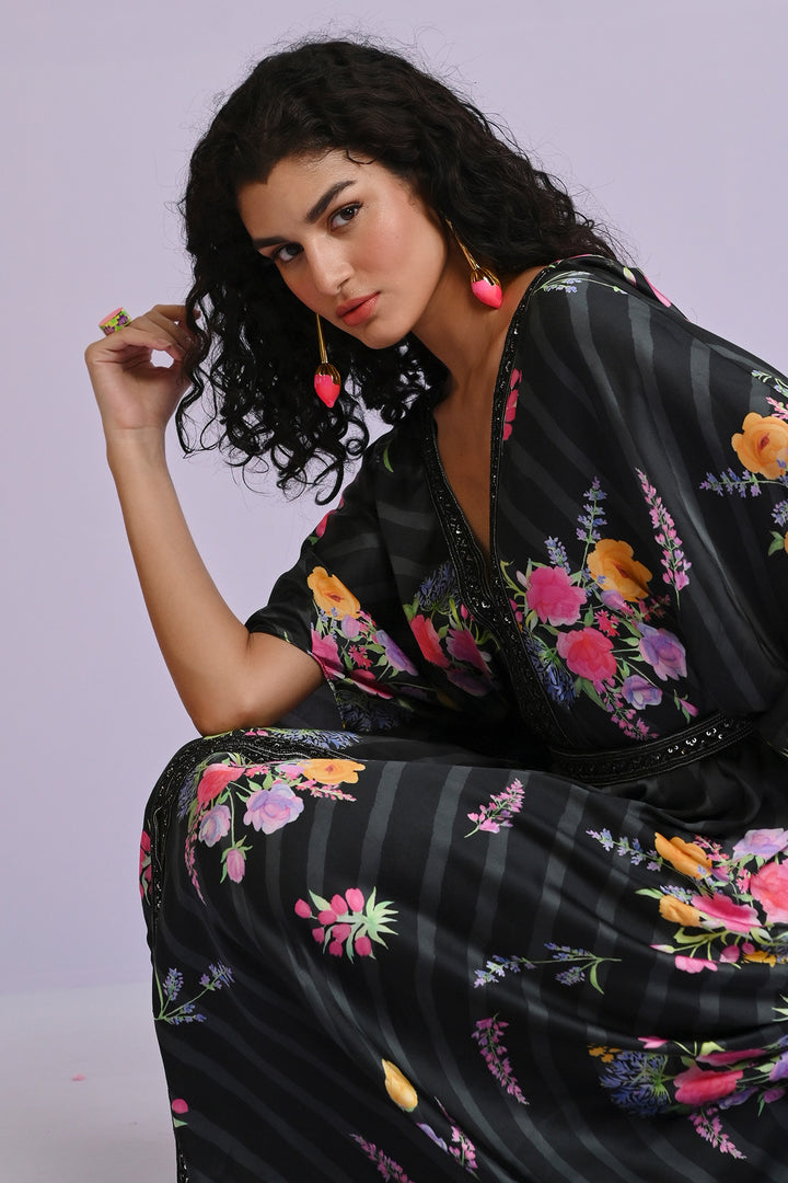 Bella Satin Kaftan