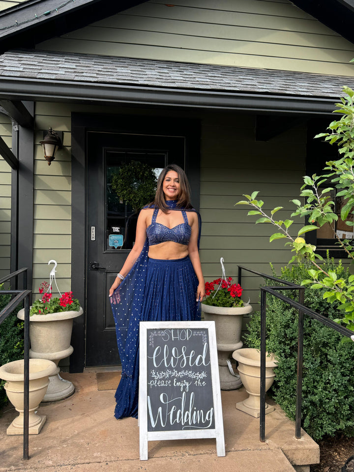 HARLEEN SETHI IN STELLA RUCHED SKIRT