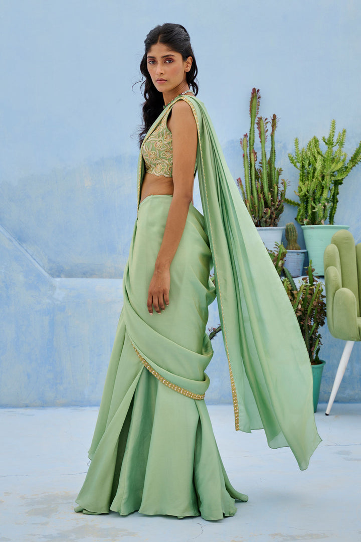 HASEEN PRE-DRAPE SAREE