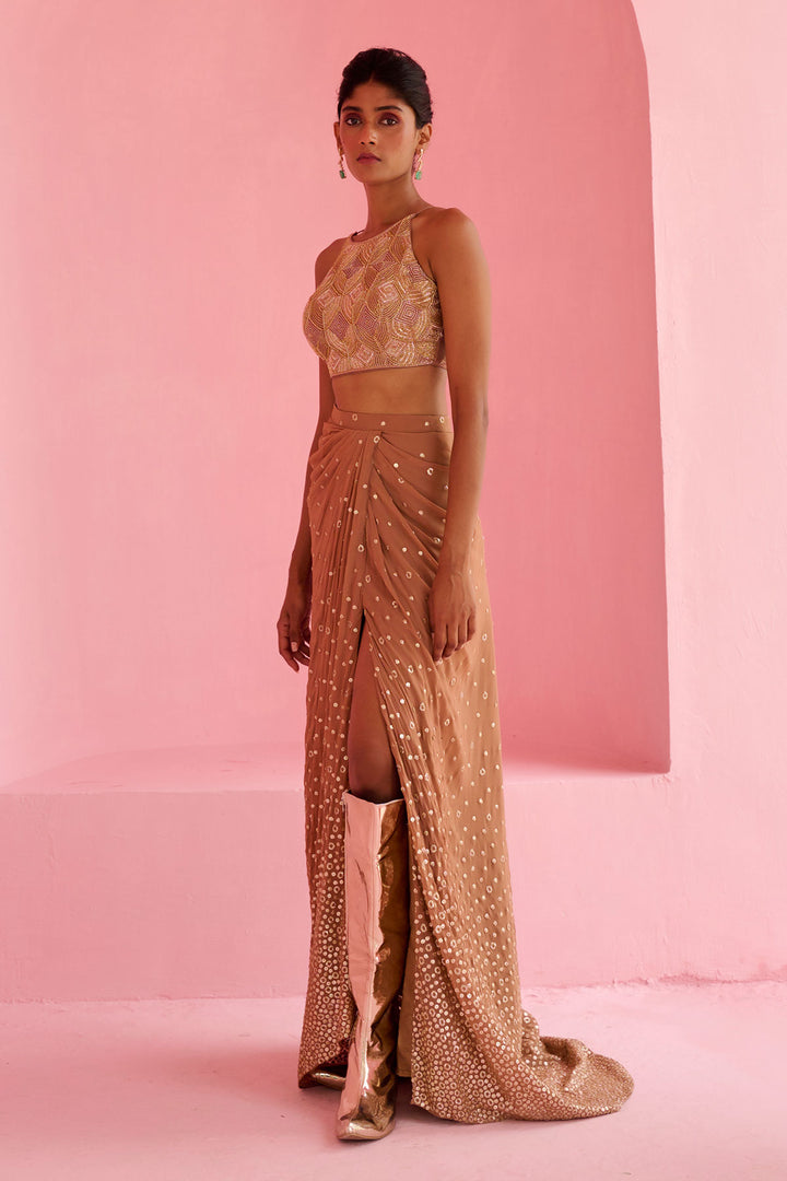 NOOR SLIT SKIRT