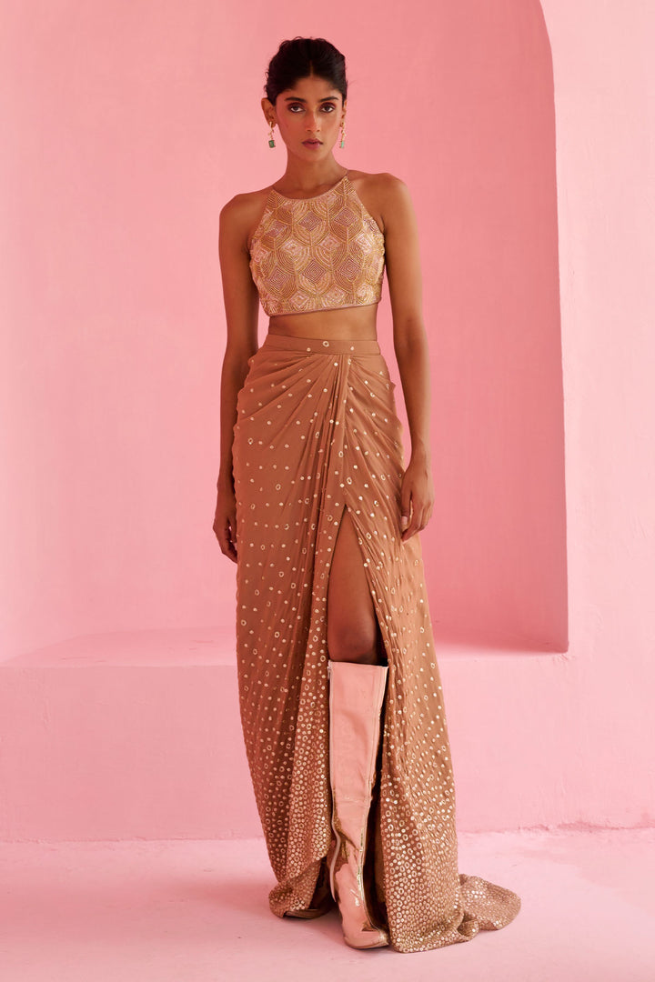 NOOR SLIT SKIRT