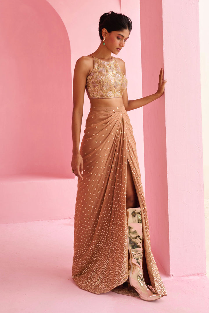 NOOR SLIT SKIRT