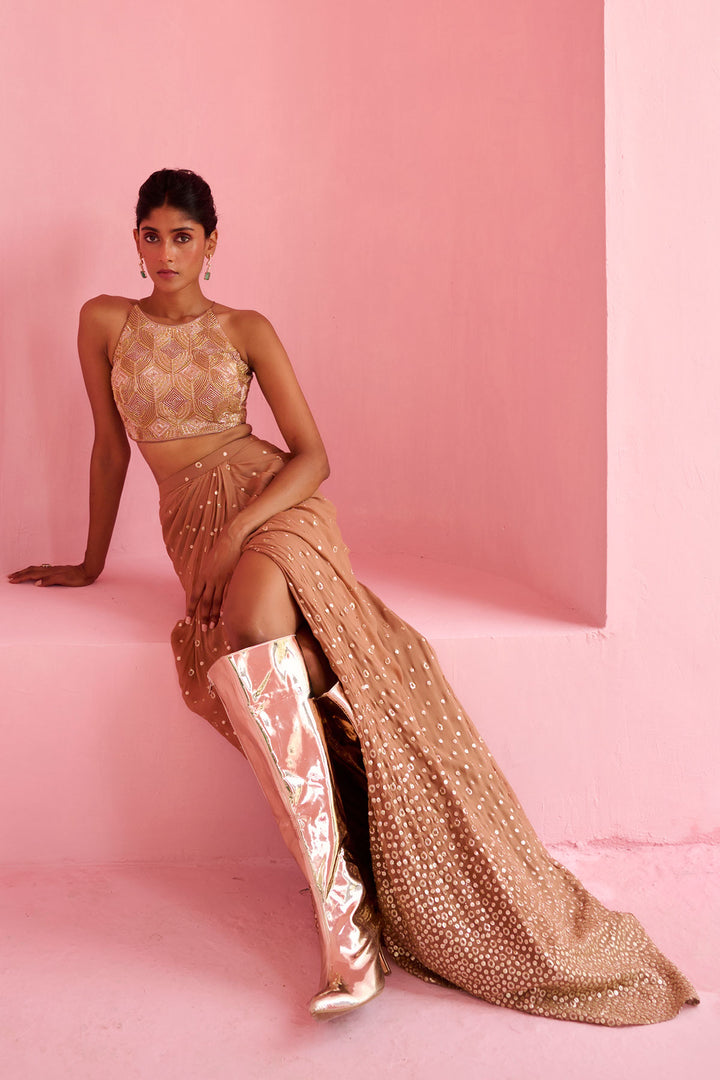 NOOR SLIT SKIRT