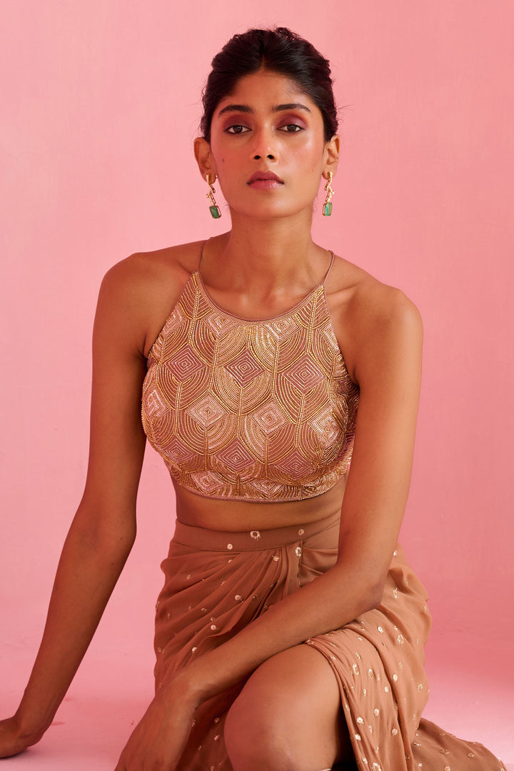 NOOR SLIT SKIRT