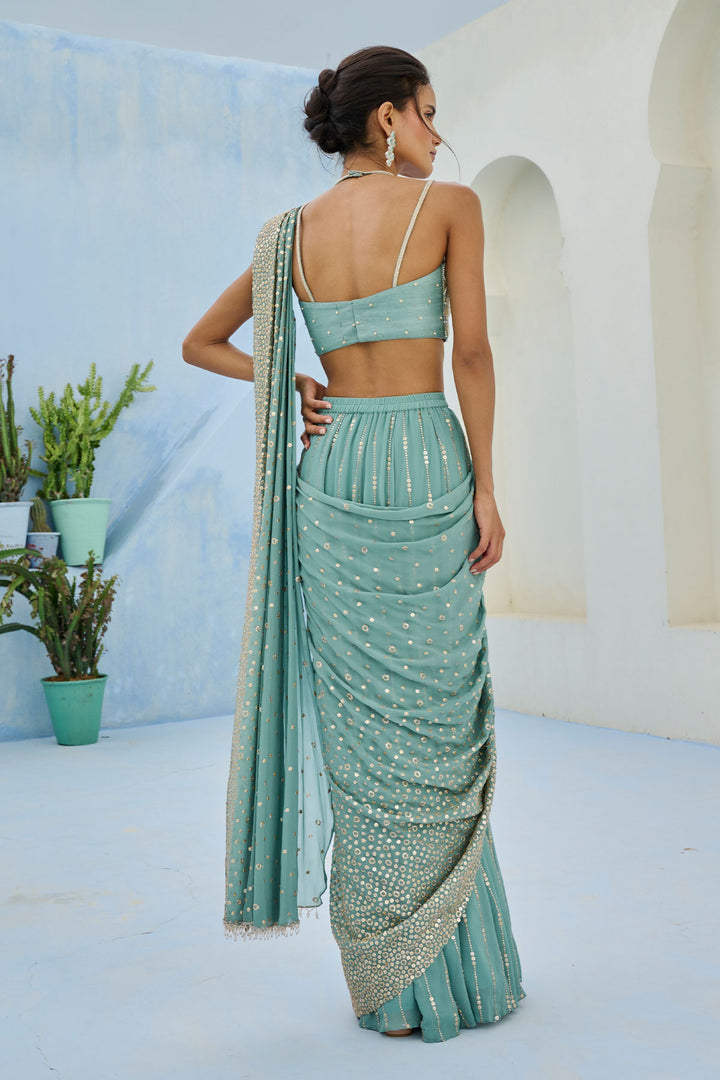 SUFI PRE-DRAPE SAREE