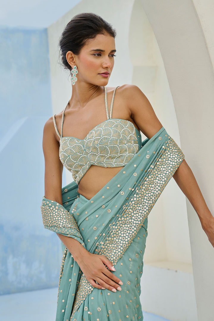 SUFI PRE-DRAPE SAREE