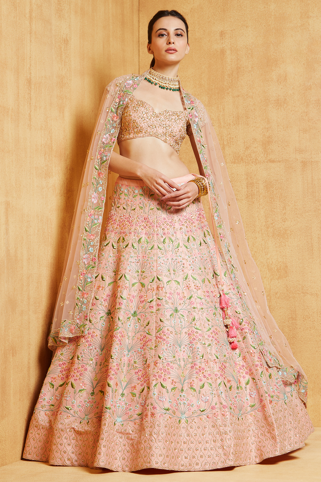 Urmi In Peach Iris