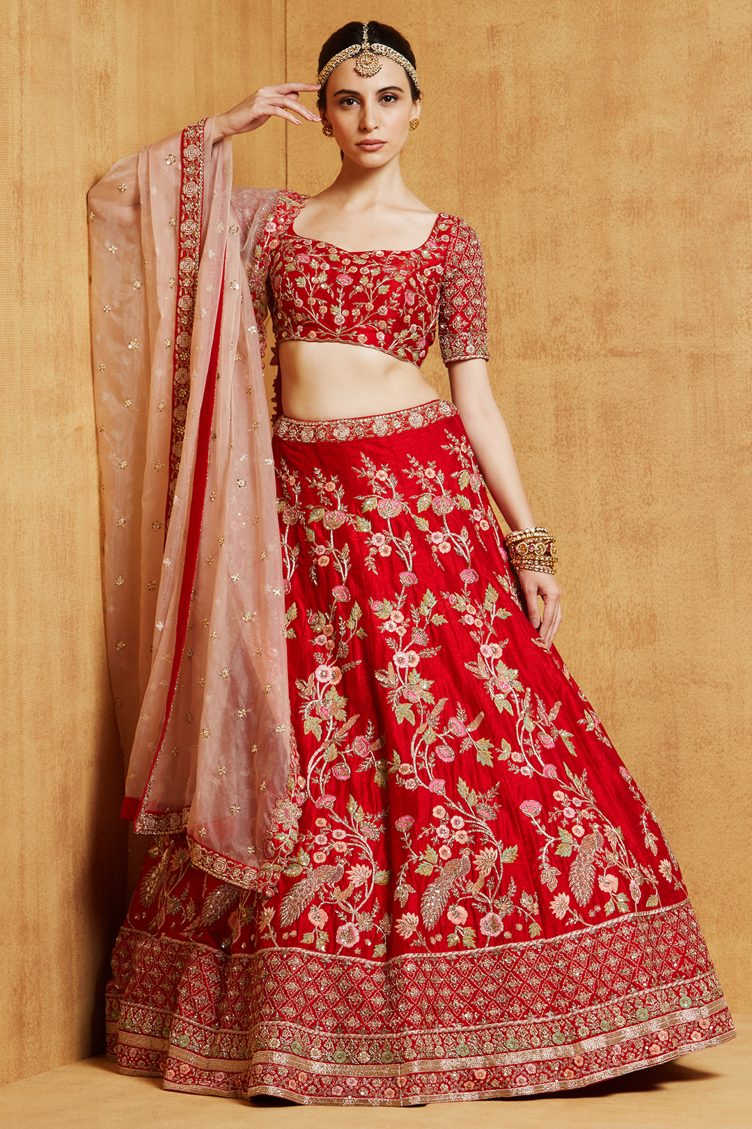 Silkeena in Red Peacock