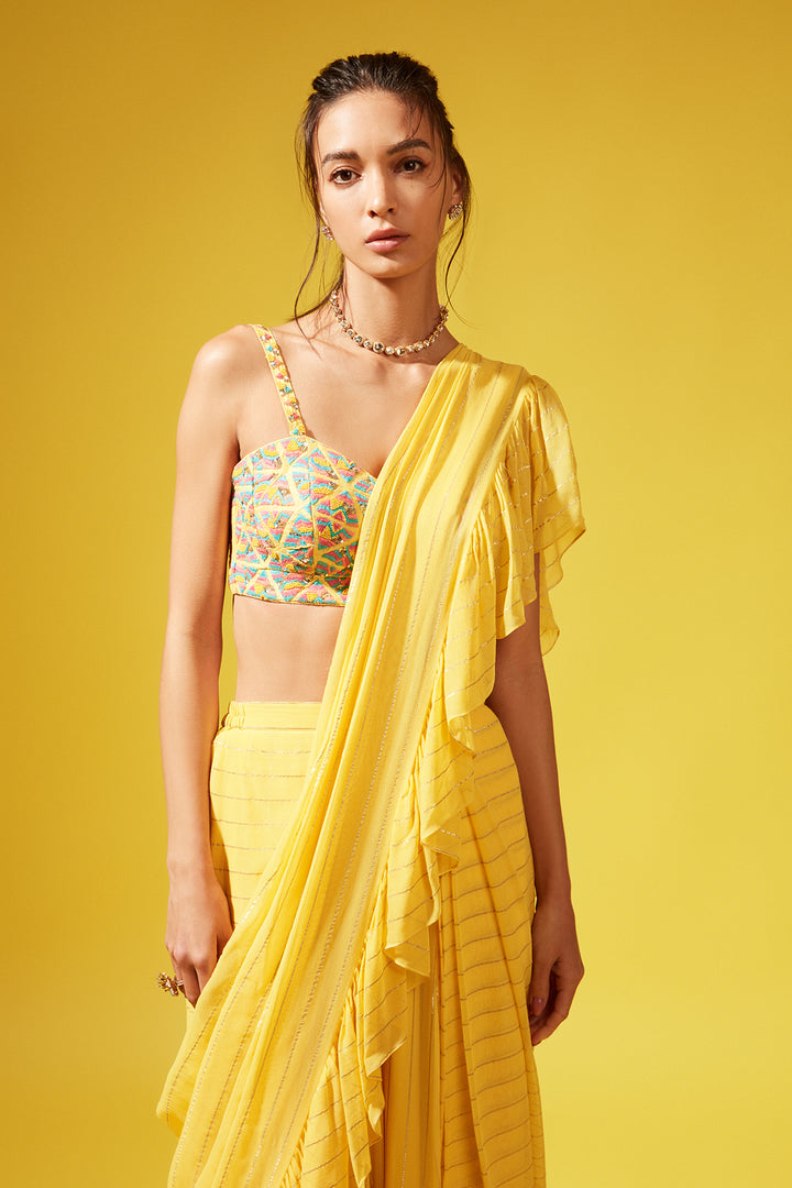 Etsu Pre-Stitch Saree