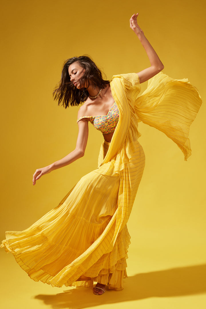 Etsu Pre-Stitch Saree
