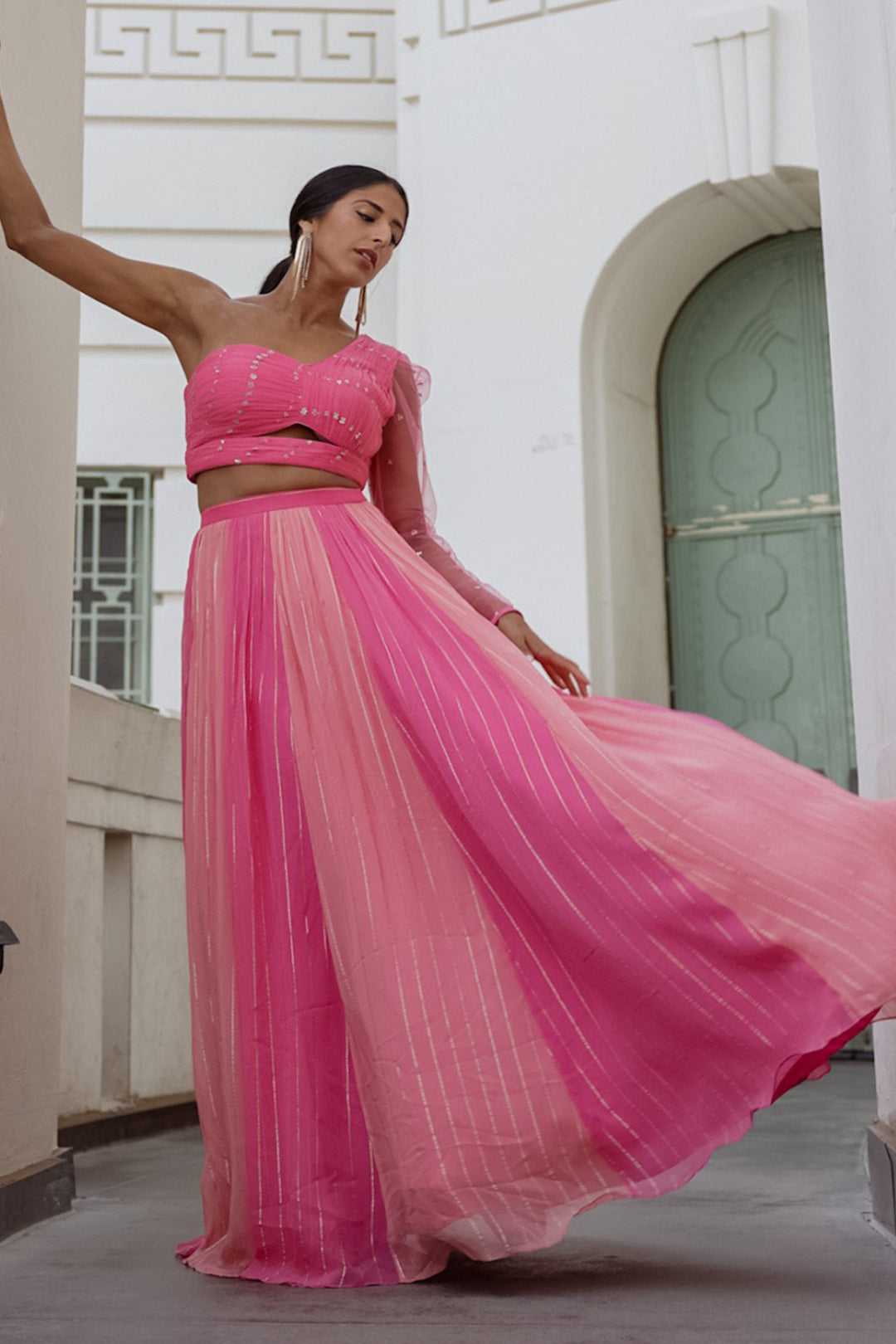 Nicole Mehta in Hana Skirt