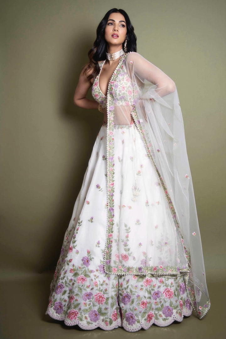 Sonal Chauhan In Lotus Pond