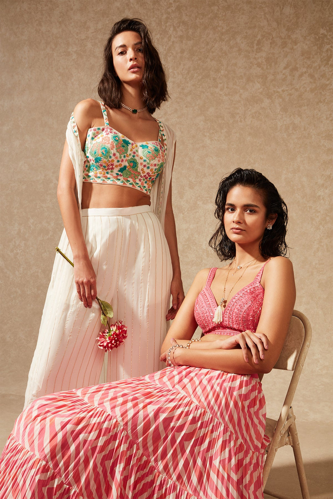 Vishakha In Akira Tiered Skirt