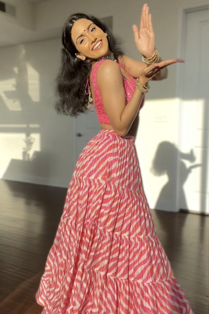 Vishakha In Akira Tiered Skirt