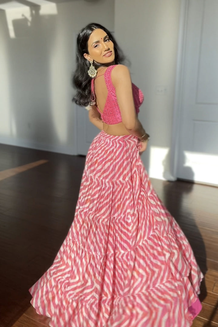 Vishakha In Akira Tiered Skirt