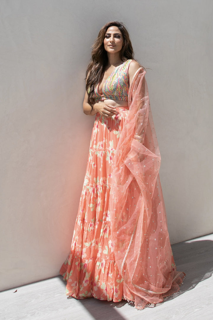 Ami Desai In Meraki skirt set