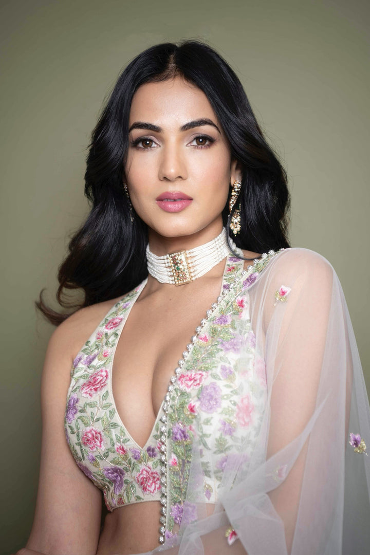 Sonal Chauhan In Lotus Pond