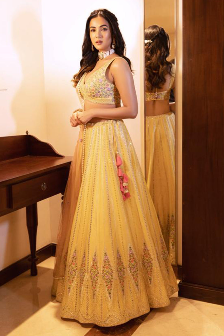 Sonal Chauhan in sunflower