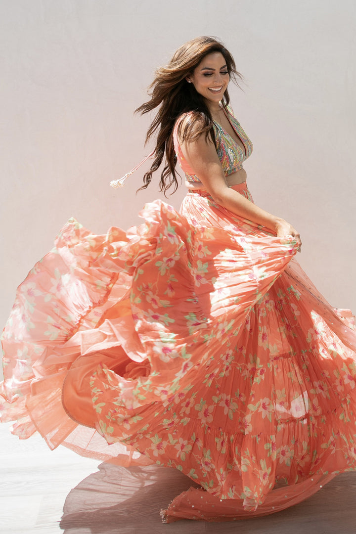 Ami Desai In Meraki skirt set
