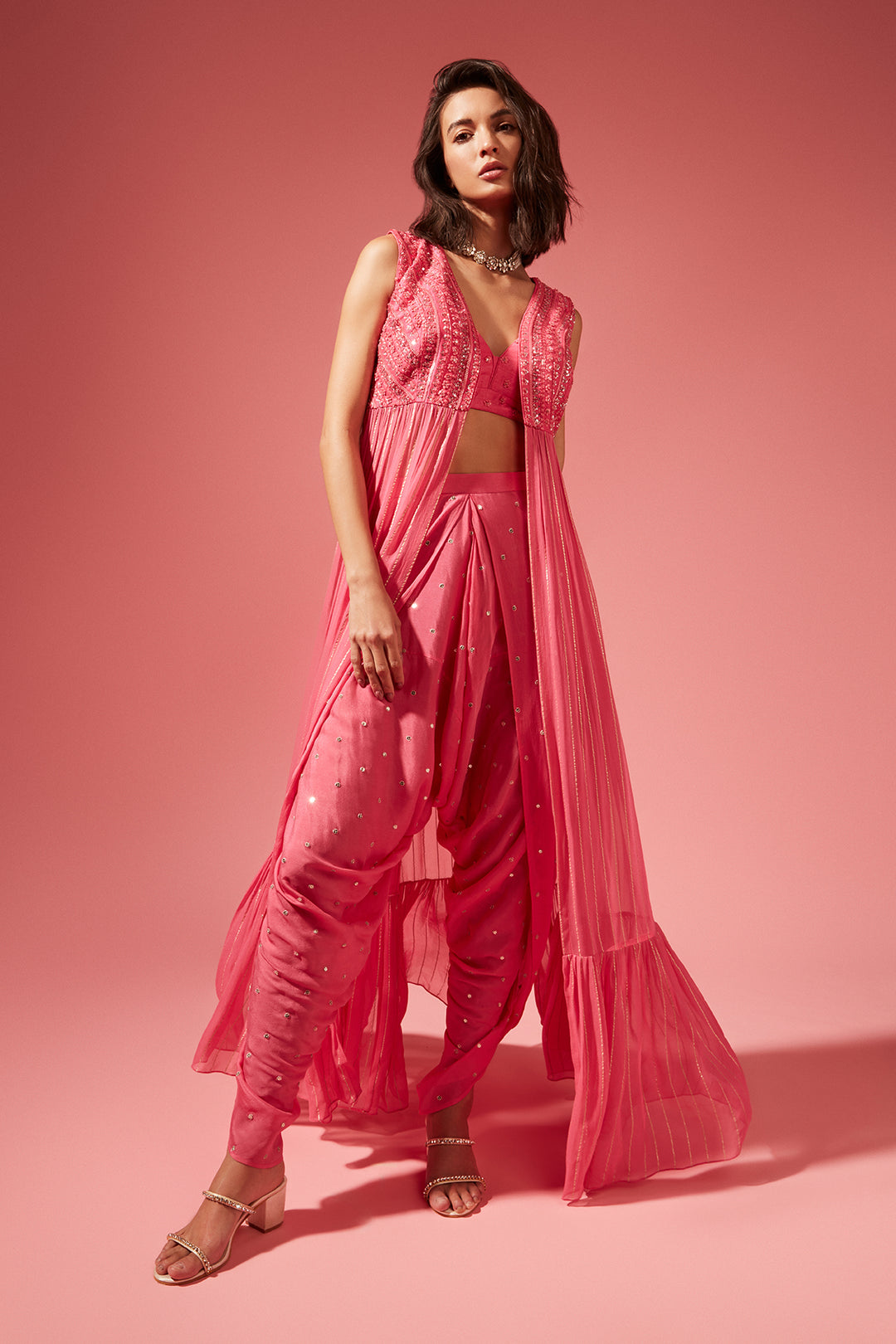 June Jacket and Dhoti Set