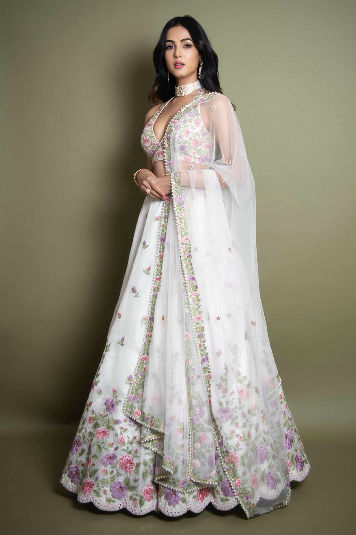 Sonal Chauhan In Lotus Pond