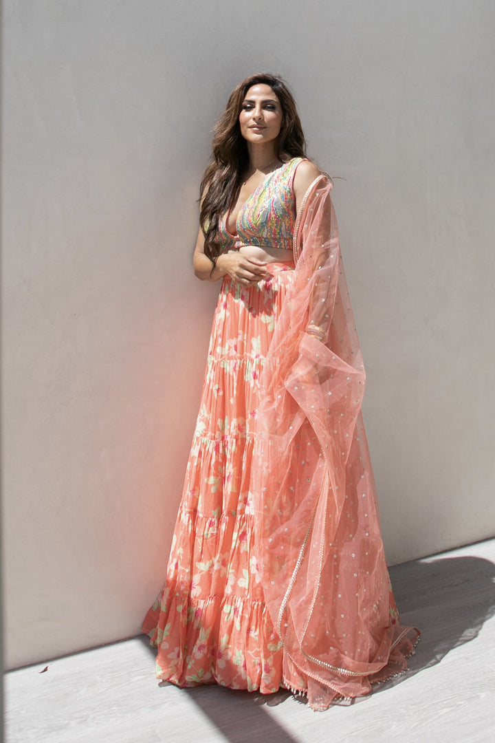 Ami Desai In Meraki skirt set