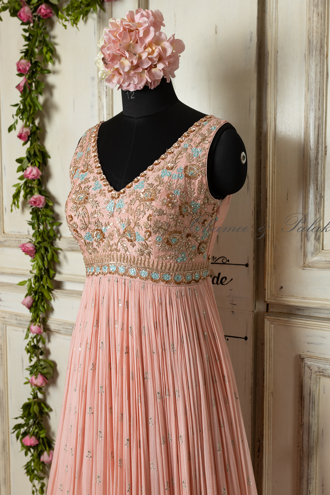 Pink Meadow Gown