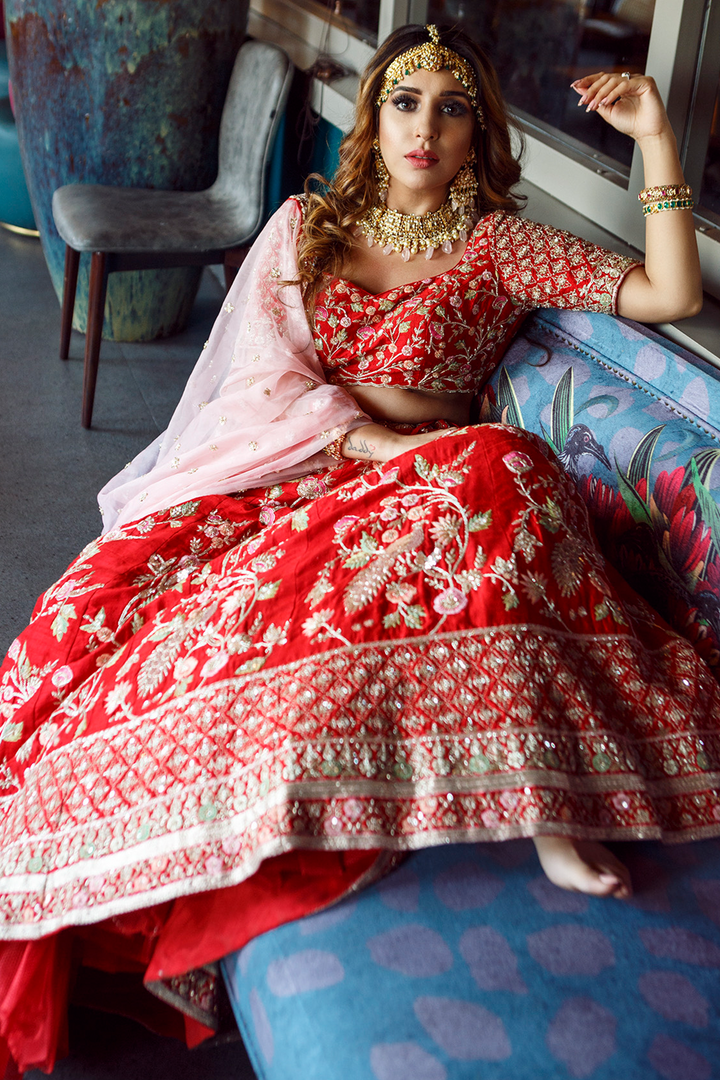 Silkeena in Red Peacock
