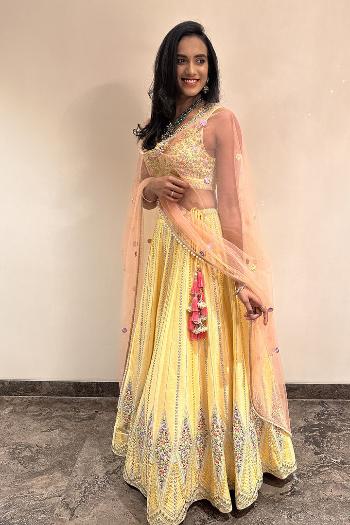PV Sindhu In Sunflower