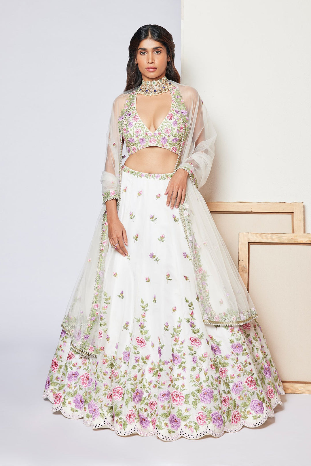Sonal Chauhan In Lotus Pond